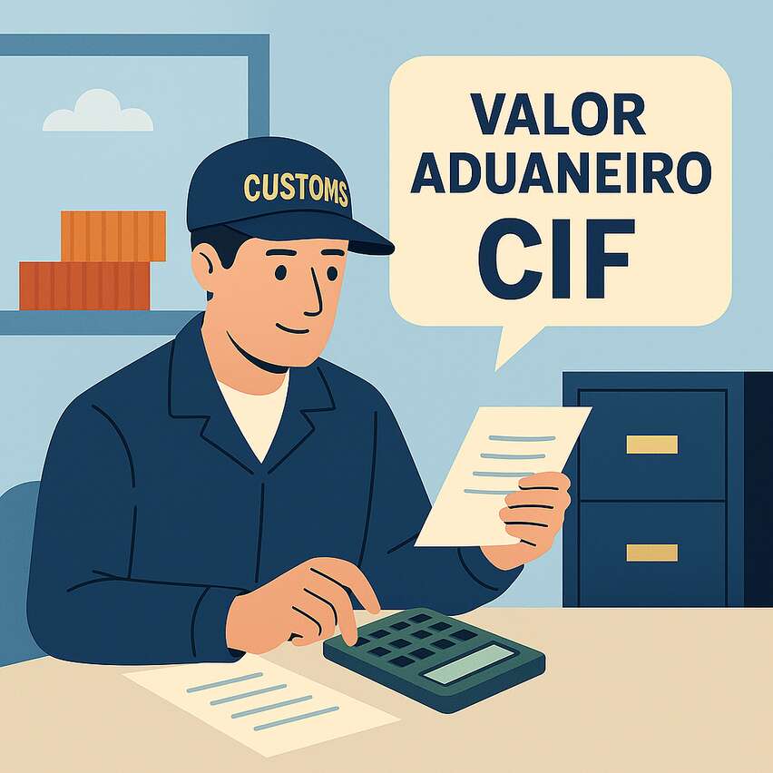 Como calcular o valor aduaneiro de uma importação