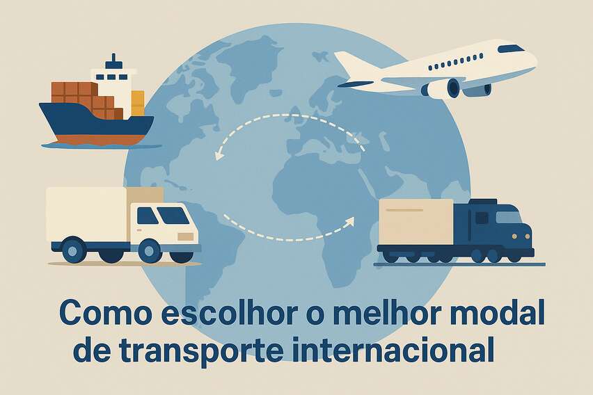 Como escolher o melhor modal de transporte internacional