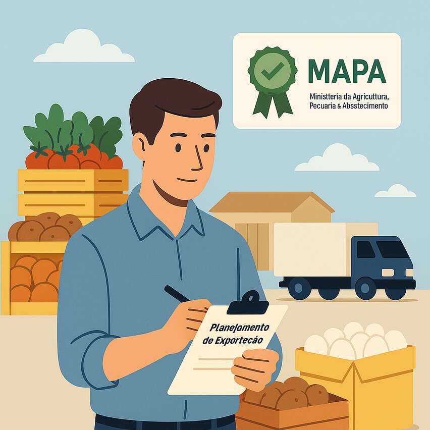 Como planejar a exportação de alimentos brasileiros