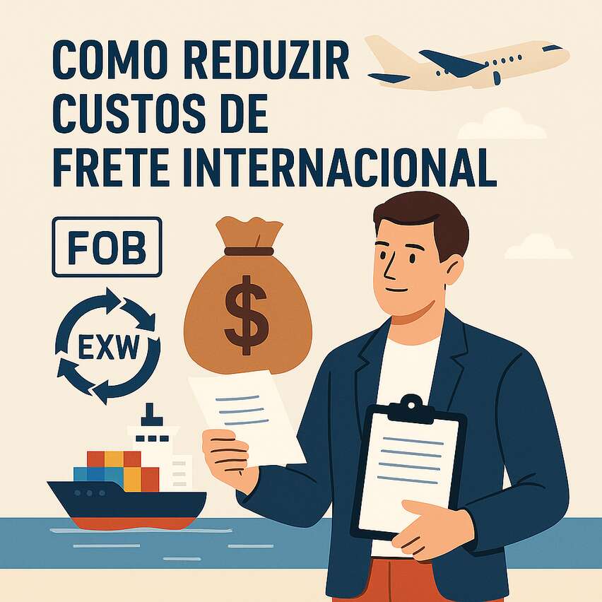 Como reduzir custos de frete internacional