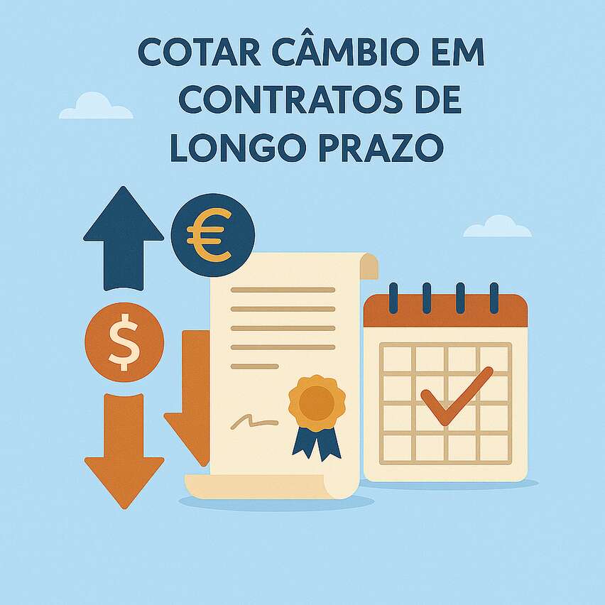 Como cotar câmbio para contratos de longo prazo
