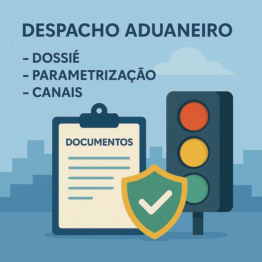 Despacho aduaneiro sem dor: dossiê, parametrização e canais