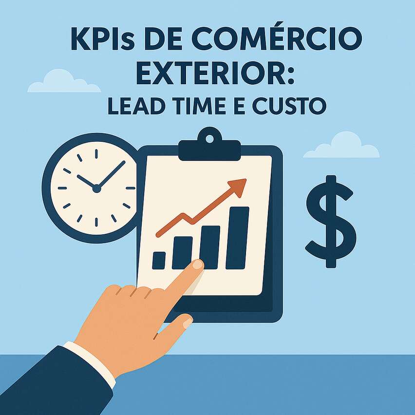 KPIs de comércio exterior: do lead time ao custo por tonelada