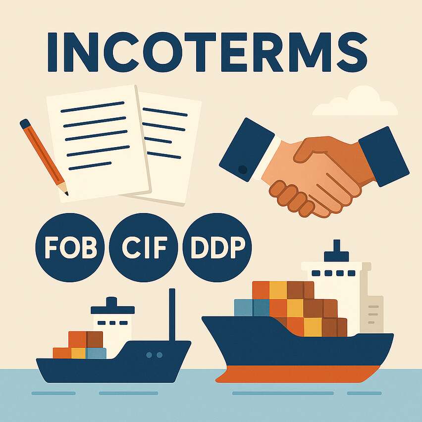 Os principais incoterms usados no comércio exterior
