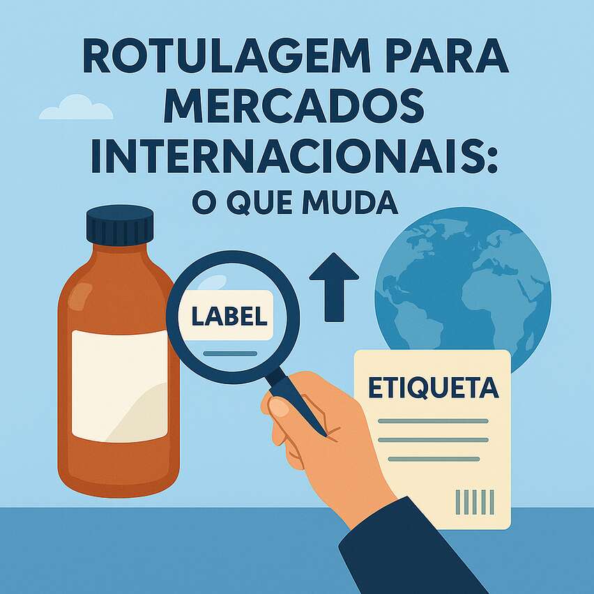 Rotulagem para mercados internacionais: o que muda por país